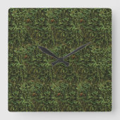 ピーマン スクエア壁時計 (正面)