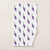 ピーマン バスタオルセット (ハンドタオル)