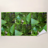 ピーマン ビーチタオル (正面)