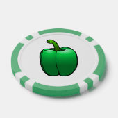 ピーマン ポーカーチップ (シングル)