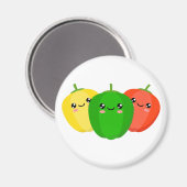 ピーマン マグネット (正面/裏面)