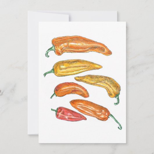 ピーマン 招待状 (正面)