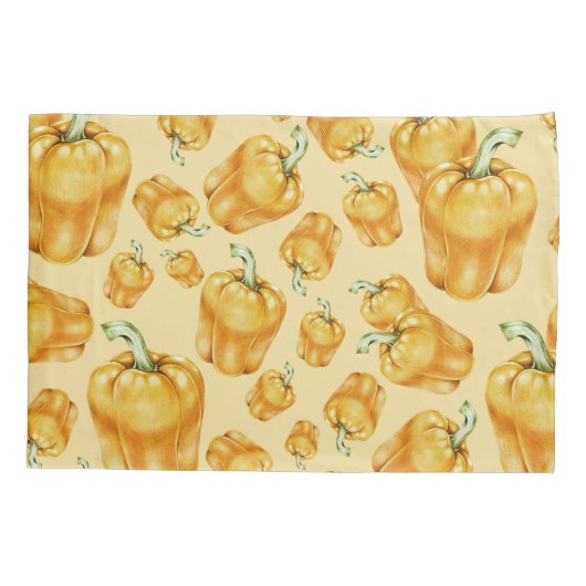 ピーマン 枕カバー (裏面-左)