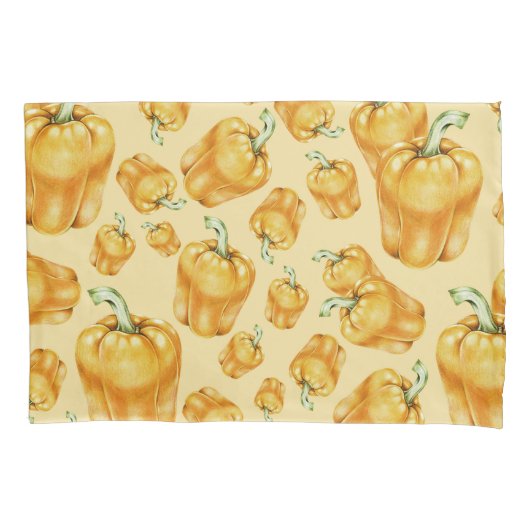 ピーマン 枕カバー (正面左)