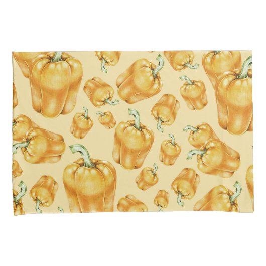 ピーマン 枕カバー (正面右)