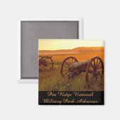 ピーリッジナショナル軍隊パークアーカンソー マグネット (正面/裏面)