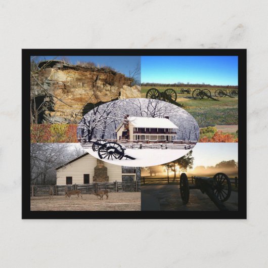 ピーリッジナショナル軍隊パーク ポストカード (正面)