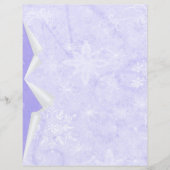 ピーリングウィンターパープルスクラップブック紙 (正面)