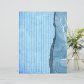 ピーリングストライプのブルースクラップブック紙 (スタンド正面)