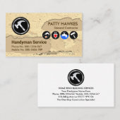 ピーリング絵を描プラスターズの名刺 名刺 (正面/裏面)