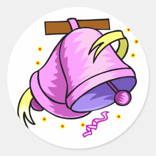 ピーリン結婚グの鐘 ラウンドシール (正面)