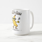 ピールでおこう コットン製ナプキン コーヒーマグカップ (正面右)