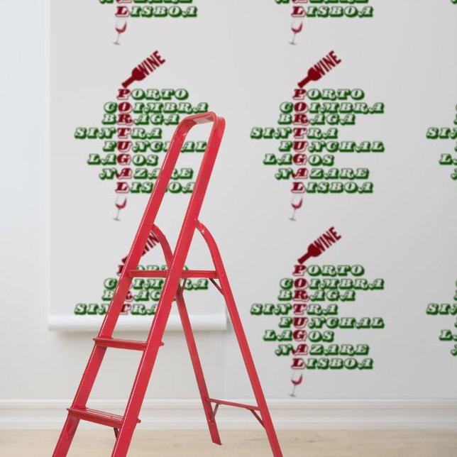 ピールアンドスティックポルトガルリスボンポルトワインパターン 壁紙 (Peel and Stick Portugal Lisbon Porto wine pattern Wallpaper)