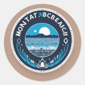 「ピール&リビール：ステッカー・ユーフォリア！」 ラウンドシール (正面)