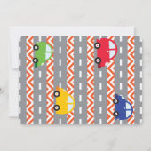 ピー！ピー！バースデーパーティー 招待状 (裏面)