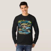 ピー・マイ・ラオ 水浸しバッファロー Tシャツ 楽しい (正面フル)