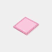 ピ名門私立校風のッ市松模様にク ポストイット (アングル)