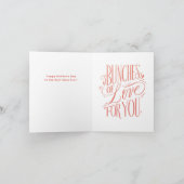 ピ図解入りの、写真付きのオニー·マザーズ·デイ·カード カード (内部)