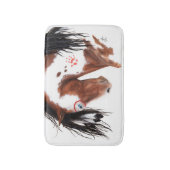 ピ威厳のあるン絵を描トホースby Bihrle バスマット (正面縦)