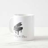 ピ生まれオには コーヒーマグカップ (正面左)