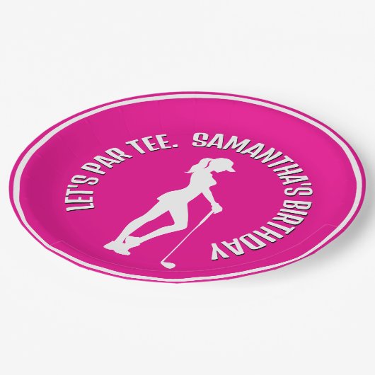 ピ祝ック誕生日パーティー! ペーパープレート (アングル)