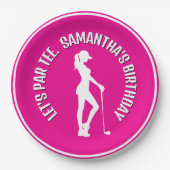 ピ祝ック誕生日パーティー! ペーパープレート (正面)