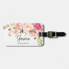 ピ素朴オニーフローラ ラゲッジタグ