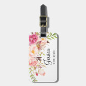 ピ素朴オニーフローラ ラゲッジタグ (正面縦)