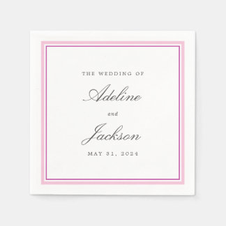 ピ縁どック伝統的クラシック結婚スのナプキン スタンダードカクテルナプキン
