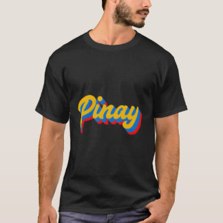 ピ誇りを持ったニーフィリピーナフィリピン伝統 Tシャツ
