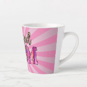 ピ賛美ック母フローラモダン カフェラテマグ (右)