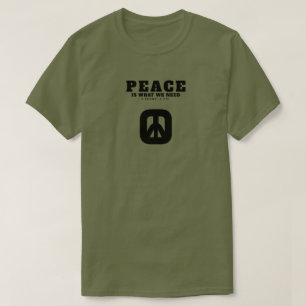 ピwwneed平和(IWWN)2 Tシャツ