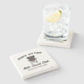 フおもしろいェンシットアンチクラブ野球ソフト ストーンコースター (横)