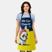 フおもしろいレンチー・ロージー・ザ・リベーター エプロン (着用した状態)