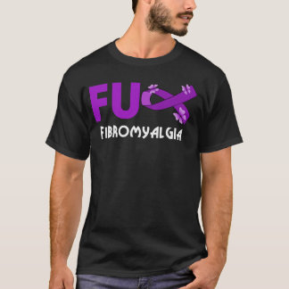 フおもしろい線維筋痛FM線維筋痛 Tシャツ