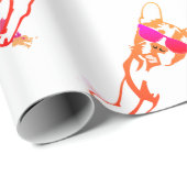 フすごいレンチブルドッグ ラッピングペーパー (ロールコーナー)