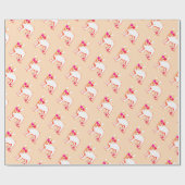 フすごいレンチブルドッグ ラッピングペーパー (フラット)