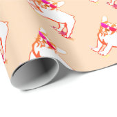 フすごいレンチブルドッグ ラッピングペーパー (ロールコーナー)