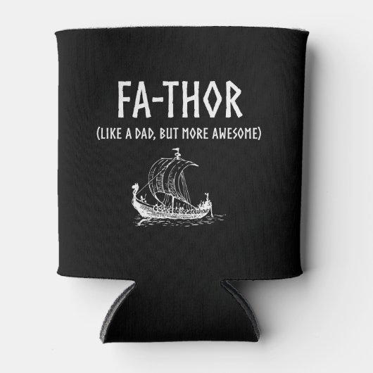 ファおもしろいトール父の日 缶クーラー (正面)