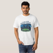 ファおもしろいンスタイリッシュのサッカー Tシャツ (正面フル)