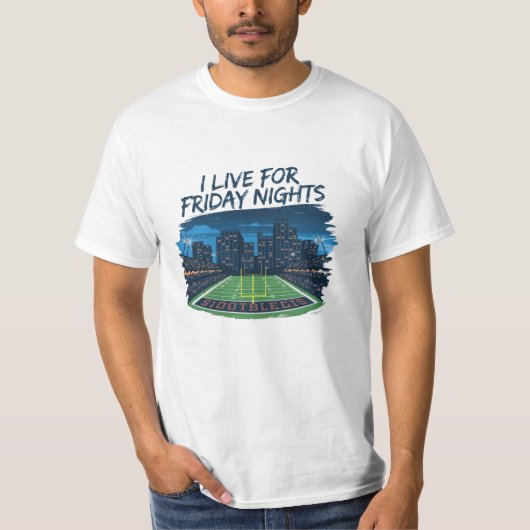 ファおもしろいンスタイリッシュのサッカー Tシャツ (正面)