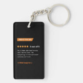 ファおもしろいーズデイ最高のパパ キーホルダー (裏面)