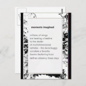 ファおもしろいーム・ポエム・カード#12 ポストカード (正面/裏面)