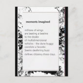 ファおもしろいーム・ポエム・カード#12 ポストカード (正面)