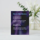 ファおもしろいーム・ポエム・カード#9 ポストカード (スタンド正面)