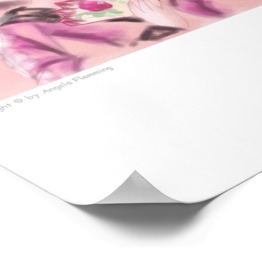 ファかわいらしン日本のの女の子 ポスター (角)