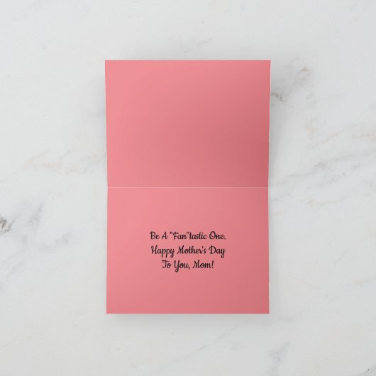 『ファかわいらしン・マザー・デイ』 カード (内部)