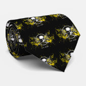 ファイのΚシグマ絵を描かれる1850年のスカルの星 ネクタイ (ロール)