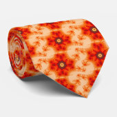 ファイアくもの巣 – フラクタルアート ネクタイ (ロール)