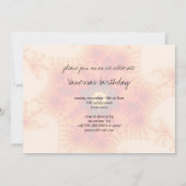 ファイアくもの巣 – フラクタルアート 招待状 (裏面)